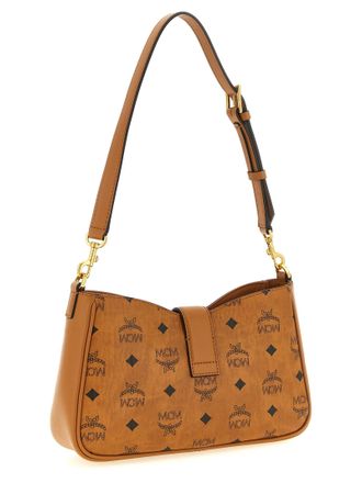 MCM Tracy Shoulder Bag - Brown