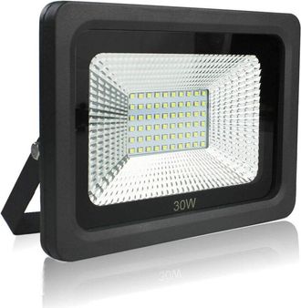 Trade Shop Trade Shop Traesio - Trade Shop - Proyector De Focos Led Para Exterior Ip65 Luz Fr&iacute;a Y C&aacute;lida 30 50 100 W - -30 Vatios