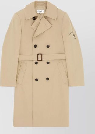 Maison Margiela belted trench coat double breasted back vent