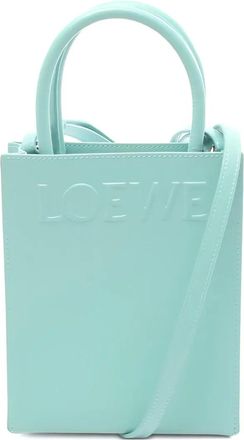 Loewe Standard A5 leather two-way handbag - Blue