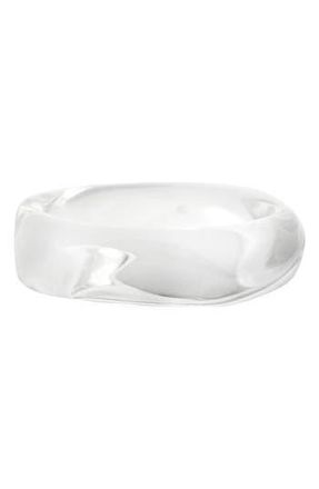 Nordstrom Rack Chunky Resin Bangle Bracelet in Clear at Nordstrom Rack