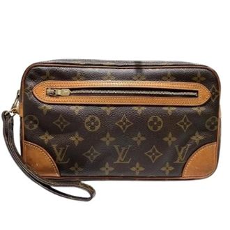 Louis Vuitton Pre-owned Clutches, male, Brown, Size: ONE SIZE Pre-owned Clutch bag