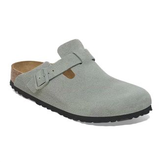 Birkenstock Womens Boston Clog In Pure Sage