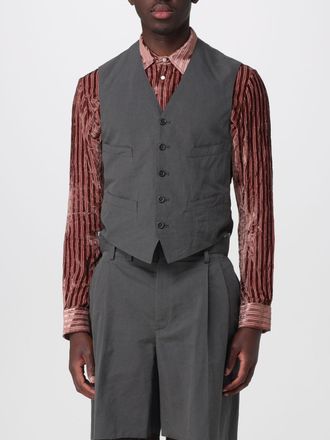 Maison Margiela Gilet sartoriale in cotone e seta