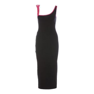 Versace Jeans Couture Jurken - Dames - Casual kleedjes - Zwart - XS - Kleedjes