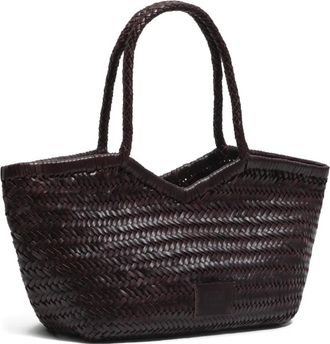 Bimba & Lola Shopper met gevlochten hengsels - Bruin