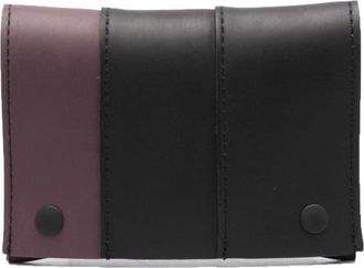 Sunnei colour-block wallet - women - Polyamide - One Size - Black