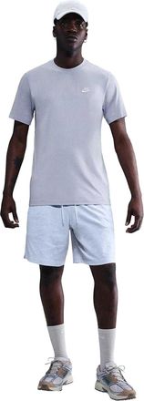 Nike Heren Club T-Shirt (Spook/Wit)