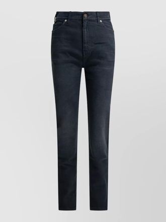 Balenciaga skinny jeans belt loops back pockets