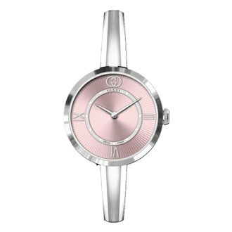 Gucci Model 2000 24 mm Bangle Horloge - Dames - Horloges - Grijs - ONE Size - Accessoires