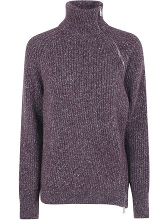 MRZ Sweater Turtleneck Zip Turtleneck