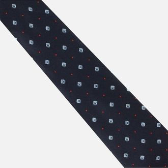 Dunhill Mens Dunhill Tie - Black - Size: ONE size