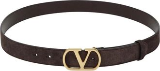 Valentino Garavani Riem H. 30 - Heren - Riemen - Bruin - 90 CM - Accessoires