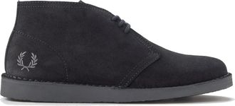 Fred Perry Hawley Lace-up Boots - Heren - Veterlaarzen - Zwart - 41 EU - Leer - Schoenen