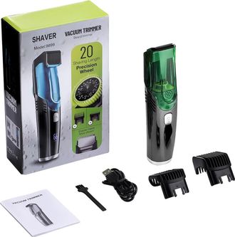 OEM Cortapelos, Con Sistema De Succi&oacute;n, Dise&ntilde;o Impermeable, Color Verde