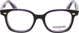 Cutler and Gross Accessoires, unisex, Paars, ONE Size, Cgop 999048 Optisch Montuur