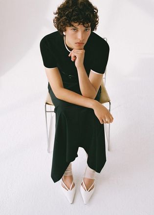 Mango Scarpe punta tacco kitten bianco - Donna - 36 - MANGO