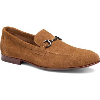 Johnston & Murphy Higgins Bit Loafer in Snuff Suede at Nordstrom, Size 10.5