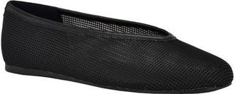 Calvin Klein Zinya Flat in Black Mesh at Nordstrom, Size 6.5