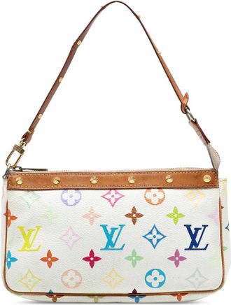 Louis Vuitton Borsa a mano Multicolore Accessoires con monogramma 2007 - Bianco
