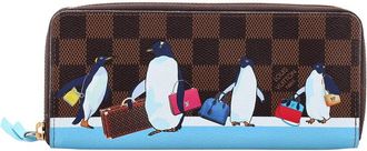 Louis Vuitton Blue Damier Clemence Wallet Limited Edition (Authentic Pre- Loved)