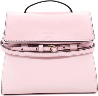 Moschino Handbags, female, Pink, Size: ONE SIZE Tie Me Small
