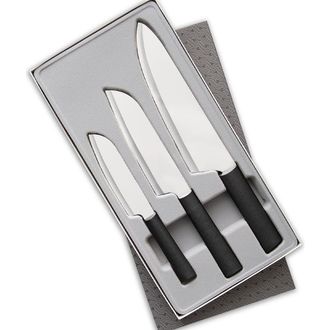 Rada 3 Piece Chef Select Knife Set in Black at Nordstrom