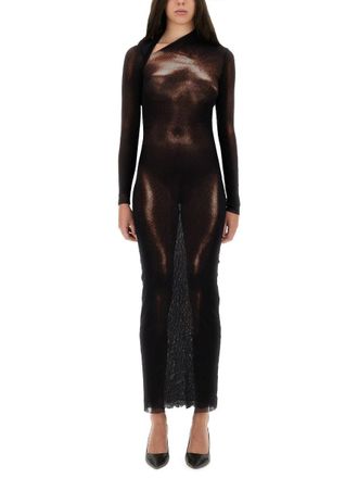Jean Paul Gaultier Body Dust Print Dress