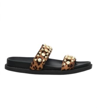 Corkys Footwear Womens Have A Seat Sandal In Leopard