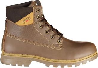 Carrera Elegante Veterschoenen met Contrastdetails - Heren - Veterlaarzen - Bruin - 42 EU - Polyester - Schoenen