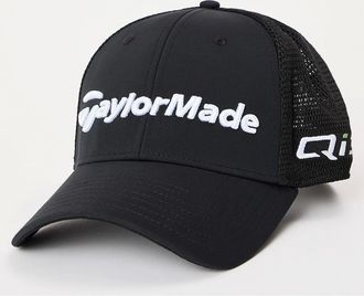 TaylorMade Taylormade Mens Wordmark Logo Print Trucker Cap - Black - Size: SML/MED