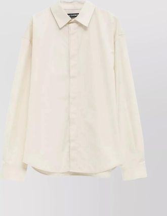Jacquemus henri embroidered detail long sleeves shirt
