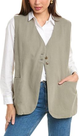 DL1961 Zia Linen-Blend Vest