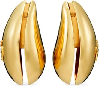 Tory Burch Orecchini ondulati - Oro