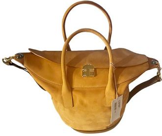 Marni Tan suede bucket bag