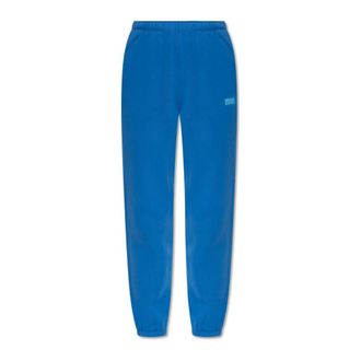 American Vintage American Vintage, Sweatpants, female, Blue, Size: L Sweatpants with printed logo