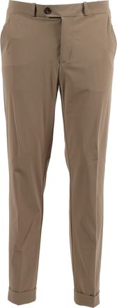 Roberto Ricci Design Brown Surflex Tapered Chino Pants