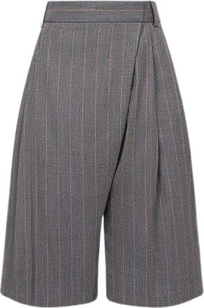 Ganni Mujer, Pantalones cortos, Gris, Talla: M