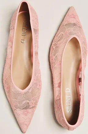 Silent D Selina Pointed-Toe Flats