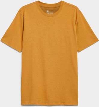 Le 31 Mens Colourful 100% organic cotton crew-neck T-shirt Standard fit