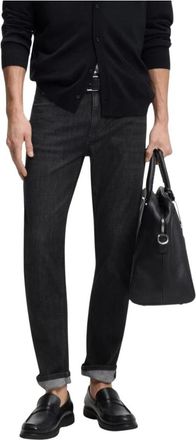 HUGO BOSS Uomo, Jeans, Grigio, W35, new