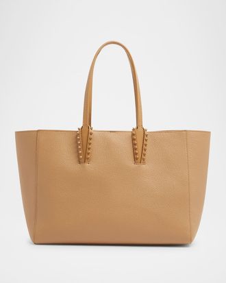 Christian Louboutin Cabata Soft Small Tote Bag in Grained Leather