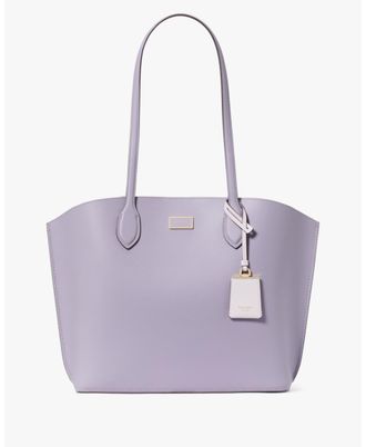 Kate Spade New York Womens Suite Tote Bag - Purple - One Size