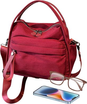 Generic Handbags For Women - Large Tote Zipper | Elegant Soft Top Pack 25x20x12cm | Sling Bag For Lady Girls Daily Commute | Work Office School College Weeken