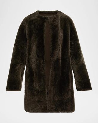 Vince Reversible Shearling Coat