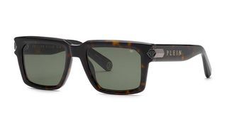 Philipp Plein SPP181M 0722 Mens Sunglasses Tortoiseshell Size 54