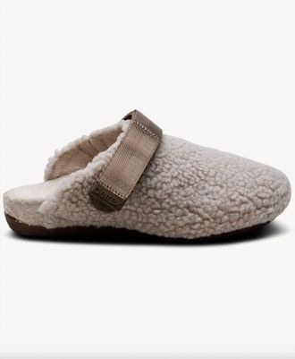 Aetrex Womens Millie Arch Support Slipper In Oatmeal