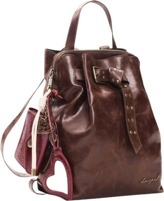 Desigual Mujer, Bolsos, Marr&oacute;n, Talla: ONE Size
