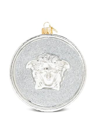 Versace Coin Holiday ornament - Silver