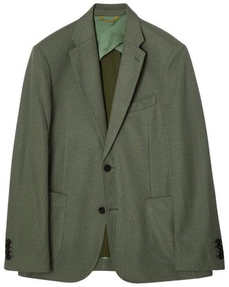 Robert Talbott Wright Textured Knit Blazer